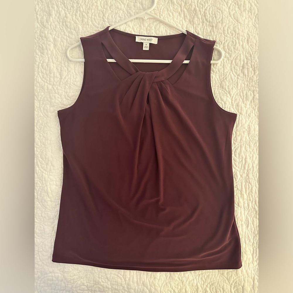 Nine West plum shell